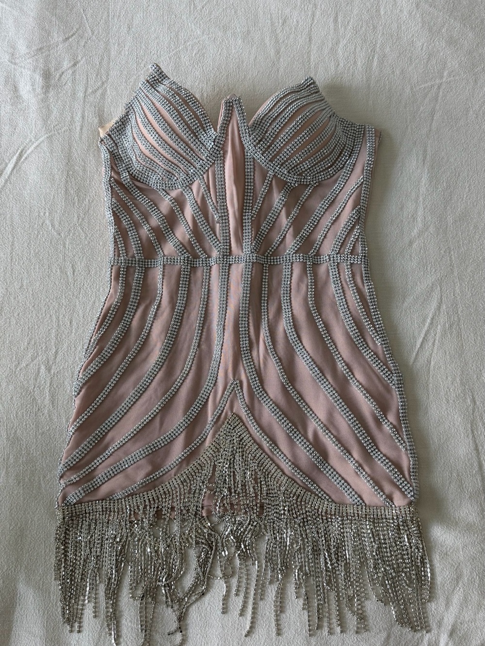 Mew Mews Layla Diamante Mini Dress - Picture 5 of 5